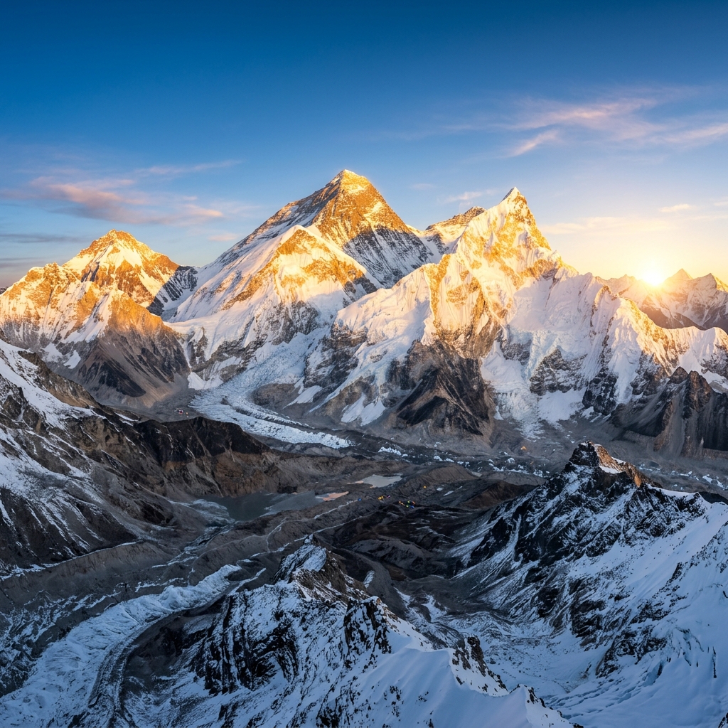 Majestic Himalayas Sunrise